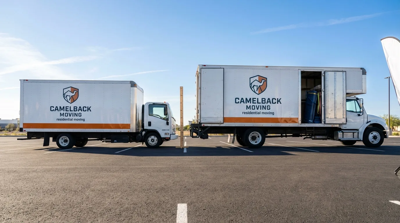 Moving truck size capacity guide in Kurtistown